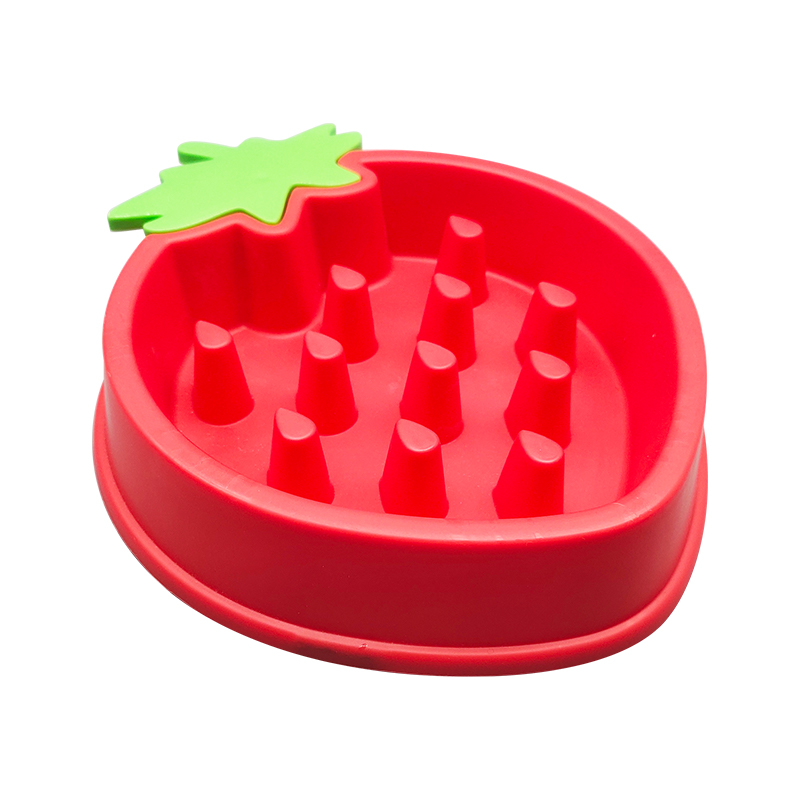 Strawberry Slow Feeder skål